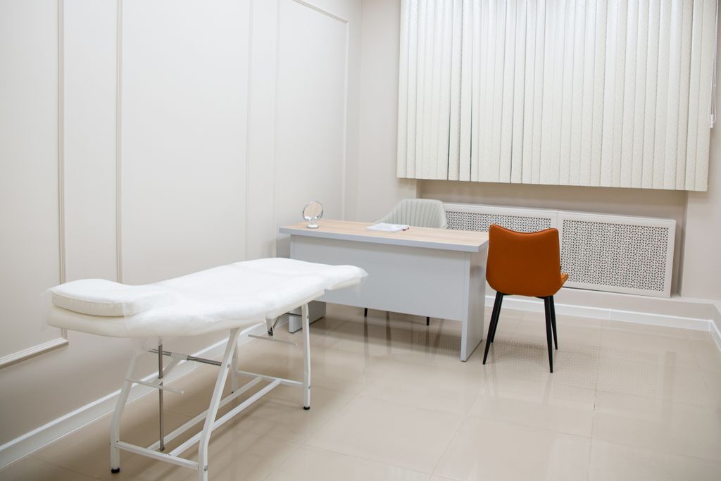 A clinic consultation room